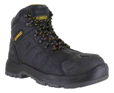 Mens DeWalt Hadley S3 Size Zip Steel Toe Work Lace Up Boots Sizes 7 to 12 - Image 1 of 4