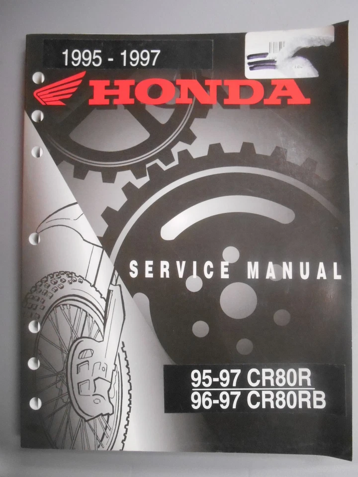 Manual de servicio de fábrica Honda 1995 - 1997 CR80R 1996 - 1997 CR80RB 61GBF02 Foto 1 de 1