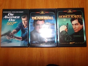 007 DVD lot 3 films good con - Bild 1 von 3