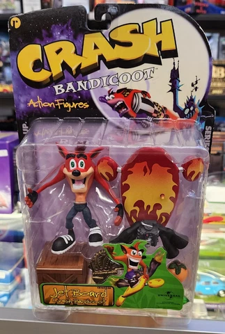 Universal Crash Bandicoot Jet Board Action Figure "MOC" Cover