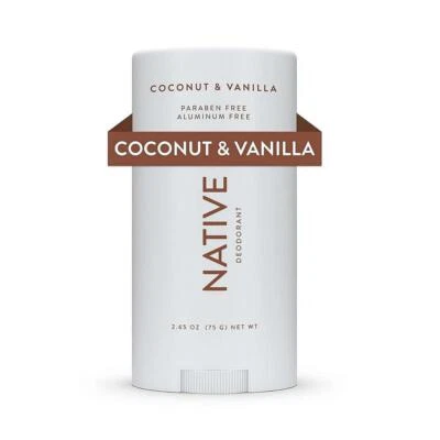 MARKENLOS 75ml Native Deodorant Cucumber & Mint /Citrus & Musk / Coconut & Vanilla&^