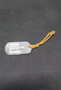 Original Vietnam War Era ? Soldier Dog Tag - Picture 1 of 2