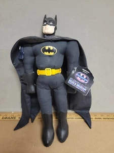 Muñeca Batman Applause DC Comics 15" Peluche con Etiquetas Sucio como se ve  - Imagen 1 de 9