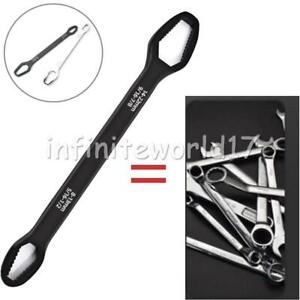 Universal Torx Wrench Double-head Adjustable 8-22mm Ratchet Spanner for Bicycle
