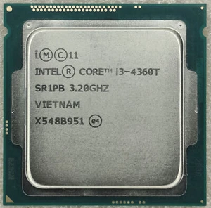 Intel Core i3-4360T 3.20GHz Dual-Core 4MB LGA1150 Desktop CPU Processor SR1PB - Picture 1 of 2