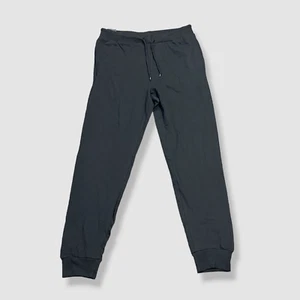 $29 Galaxy by Harvic Men's Black Drawstring Jogger Sweatpant Pants Size L - Picture 1 of 3