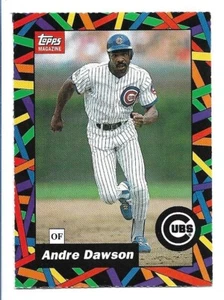 Andre Dawson 1992 Topps Magazine #TM65 Chicago Cubs - Picture 1 of 2