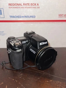 Nikon COOLPIX 5700 5.0 Mega Pixels 8x Zoom Digital Camera / 2-Battery & Charger - Picture 1 of 10