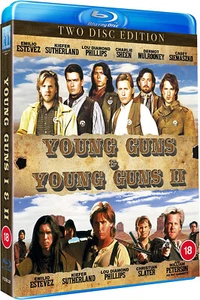 Young Guns 1 & 2  -  Blu Ray  -  New & Sealed - Picture 1 of 3