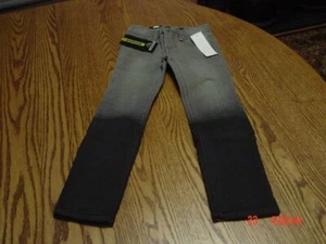 Girls Variegated Gray Black Super Skinny Jeans by Jordache - Picture 1 of 3