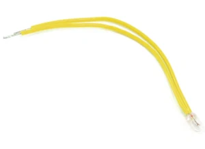Pre-wired Miniature Lamp Cable Yellow 10cm - Picture 1 of 1