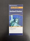 United States Map Rand McNally Easy To Fold Laminated 2008 Driving Interstate