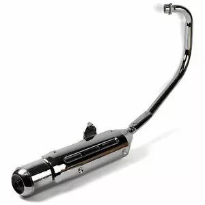 Complete Stainless Steel Exhaust System for Yamaha YBR 125 05-17 - Picture 1 of 2