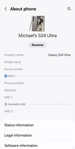 Samsung Galaxy S24 Ultra - 1 TB - Gray (Unlocked) - Picture 1 of 4