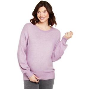 Motherhood Maternity Light Purple Balloon Sleeve Sweater Size XS