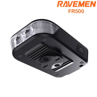 RAVEMEN FR500 per Garmin Wahoo Bike Luce Anteriore Bicicletta Ricaricabile Nuovo - Image 1 of 4