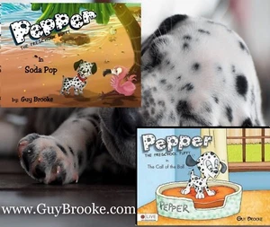 Children's Picture Books - Pepper the Preschool Puppy - Two Book Set   - Bild 1 von 17