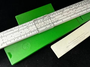 logarithmic slide rule USSR in original case 1978Ukraine OriginalVintage Soviet - Picture 1 of 11