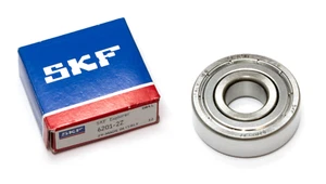 CUSCINETTO 6201 ZZ SKF 12x32x10mm - Foto 1 di 1