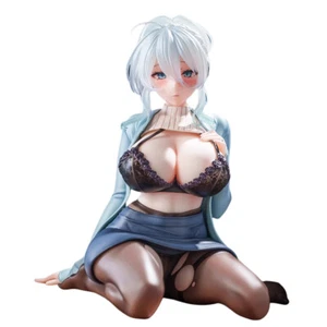 Widowed Snow Woman Mifuyu Yukino PVC 14cm Blue Model Figure Statue Sculpture Toy - Picture 1 of 6