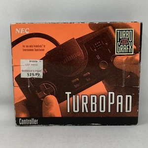 Controlador NEC TurboGrafx 16 TurboPad completo en caja en caja original - Imagen 1 de 7