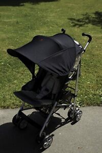 DAMAGED BOX Diono Shade Maker the universal stroller sun shade canopy in Black
