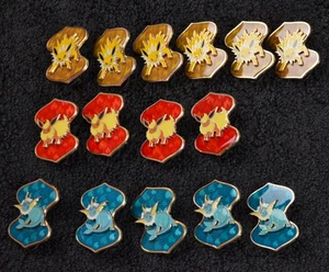 Pokemon Enamel Pin 15 Lot Jolteon Flareon Vaporeon - Picture 1 of 7