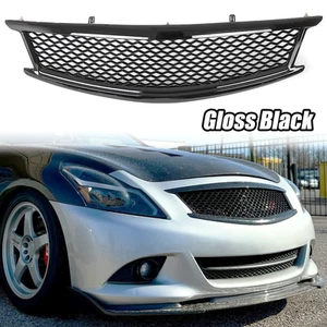 For Infiniti G37 Skyline Sedan 2010-2014 13 Front Bumper Grill Upper Mesh Grille - Picture 1 of 12