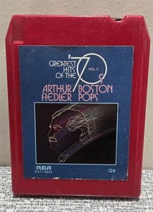 Fiedler / Boston Pops Greatest Hits of the 70's Quad 8-Track Tape - Picture 1 of 3