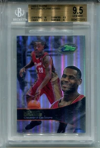2003 E-Topps Lebron James Rookie Card BGS 9.5 #43 Graded Gem Mint w 10 Centering - Picture 1 of 2