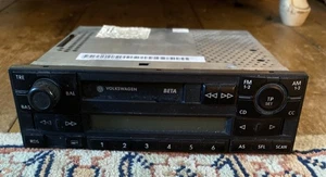 Blaupunkt VW Volkswagen BETA Car Radio Cassette Player - Picture 1 of 8