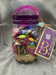 B.eauty Pops Beads 275 Snap Beads Jewelry In Assorted Shapes & Colors - Picture 1 of 4