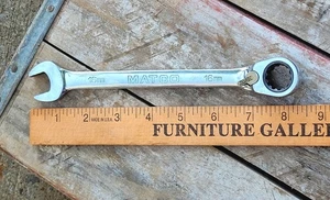 Matco Tools 16mm 90 TOOTH REVERSIBLE RATCHETING COMBO WRENCH - P/N 9GRRC16M2 EC! - Picture 1 of 5