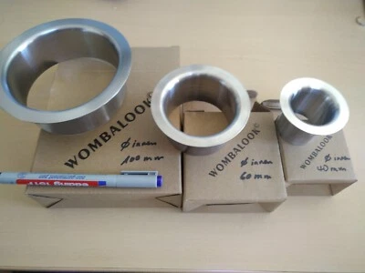 Abwurfring Edelstahl Ringblende Abfallabwurf Einwurf Wäsche Müll  36-230mm - Bild 1 von 4