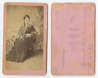 CDV STUDIO PORTRAIT YOUNG LADY FROM CANTON, OHIO, BY KELL