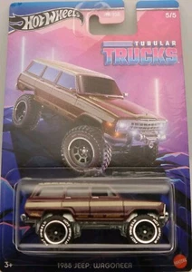 Hot Wheels 1988 Jeep Wagoneer Tubular Trucks 2024 5/5 2024 HRR99-ND710 - Imagen 1 de 7