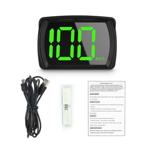 Car Digital GPS Satelite Speedo Speed KMH HUD Head Up Display Universal BK - Picture 1 of 9