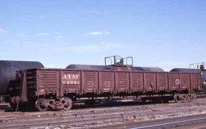Santa Fe Gondola 64804 Orig Kodachrome Slide - Picture 1 of 1