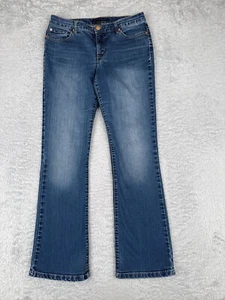 Cold Bleu Jeans Women 6 Blue Denim Soleil Bootcut Low Rise Cotton Blend 30x31 - Picture 1 of 18