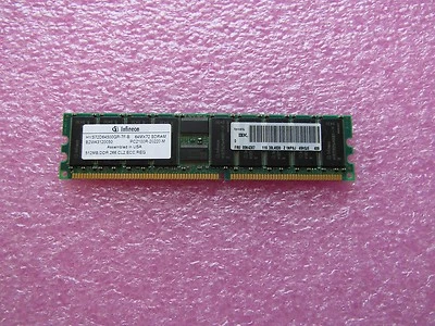 09N4307 IBM 512MB PC2100 MEMORY DIMM - Image 1 of 3