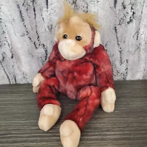 Ty Beanie Babies Schweetheart the Orangutan Red Primate 13" Beanie Buddy - Imagen 1 de 9