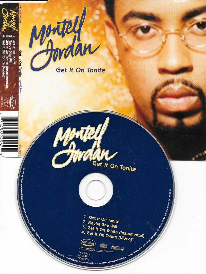 MONTEL JORDAN - get it on tonite - 4-Track cd - Bild 1 von 1