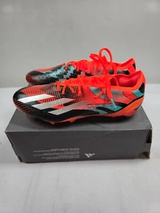 Adidas X SPEEDPORTAL MESSI .1 FG GZ5148 Orange Silver Metallic Men’s Size 10.5 - Picture 1 of 10