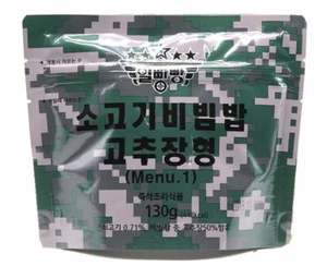 Military Outdoor Leisure Emergency Rice Food Combat Ration MRE Bibimbap Beef  - Picture 1 of 6