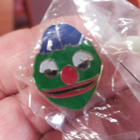 Vintage Minor League Mascot Pin Cover