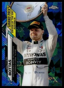 2020 Topps Chrome SAPPHIRE Formula 1 VALTTERI BOTTAS MERCEDES #154 - Picture 1 of 2