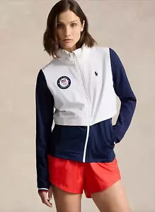 Polo By Ralph Lauren Team USA 2024 Official Hooded Jacket XS/S - Picture 1 of 11