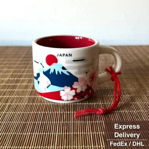 Starbucks Japan You Are Here Collection Ornament Mug 2oz 59ml Mt. Fuji Exclusive - Picture 1 of 9