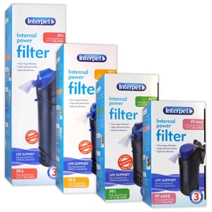 Interpet Aquarium Internal Filter PF Mini, PF1, PF2, PF3, PF4 Fish Tank Filters - Picture 1 of 6