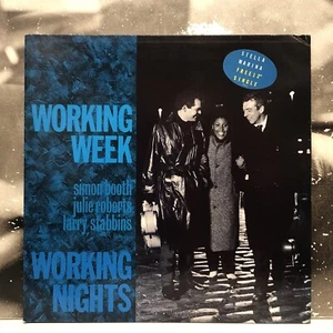 WORKING WEEK – WORKING NIGHTS + STELLA MARINA LP + BONUS 12" 1985 UK V2343 MARK1 - Picture 1 of 3